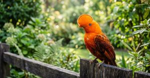 Vous avez aperçu un oiseau orange à crête dans votre jardin Voici ce que cela signifie vraiment